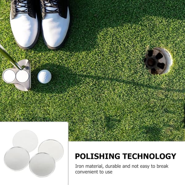 4 st golfbollsmarkörer set golftillbehör bollpositioneringsverktyg