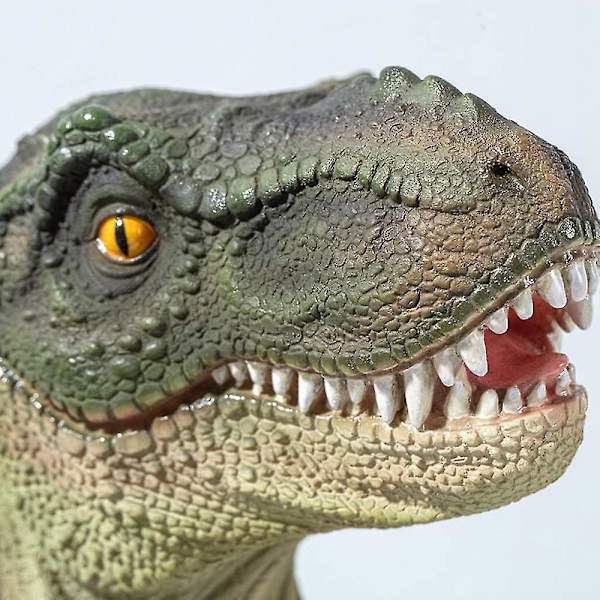 Väggmonterad Pappershållare i Resin med Dinosaurie-Motiv, Grön