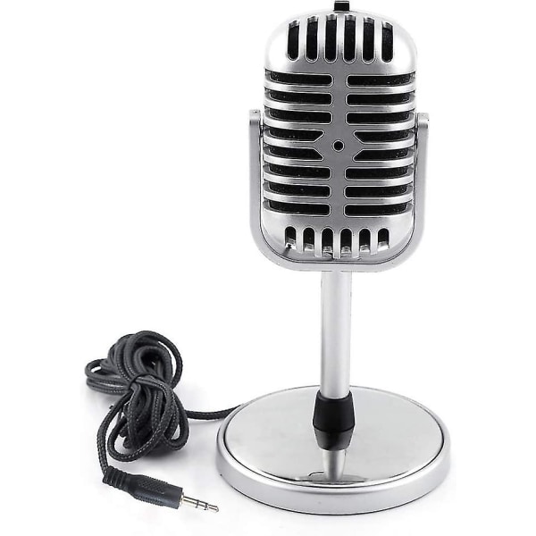 Retro mikrofon - Klassisk retrostil dynamisk stereomikrofon bfd4 | Fyndiq