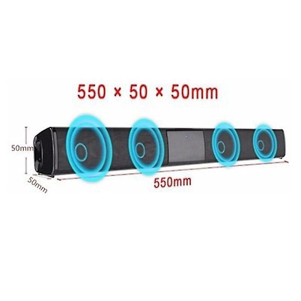 40W Bluetooth-kaiutin Caxia De Som Langaton Soundbar