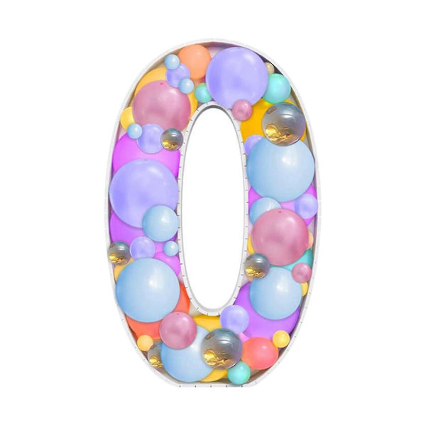Mosaiikki Numero Pallonkehys Pojan Ensimmäiset Syntymäpäivät Koriste 3.3ft
