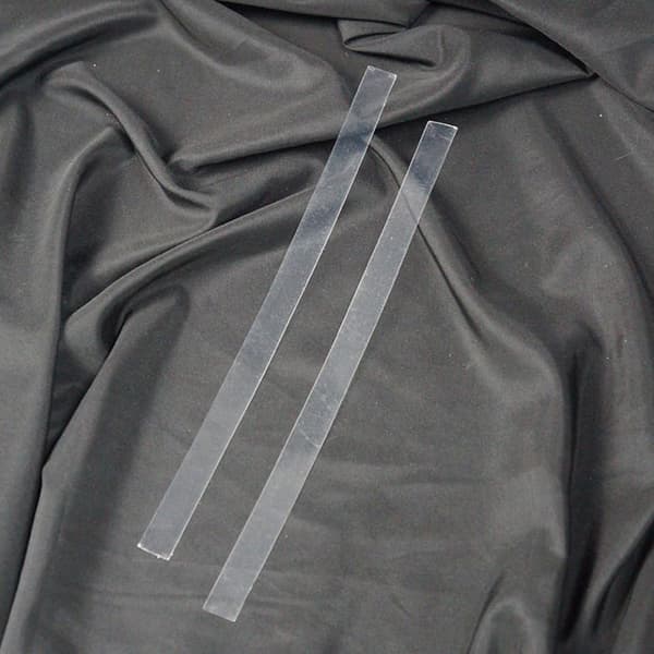 4 stk. lilletrommeltrådsstropper, erstatning, PET-materiale, elegant design, hvid farve