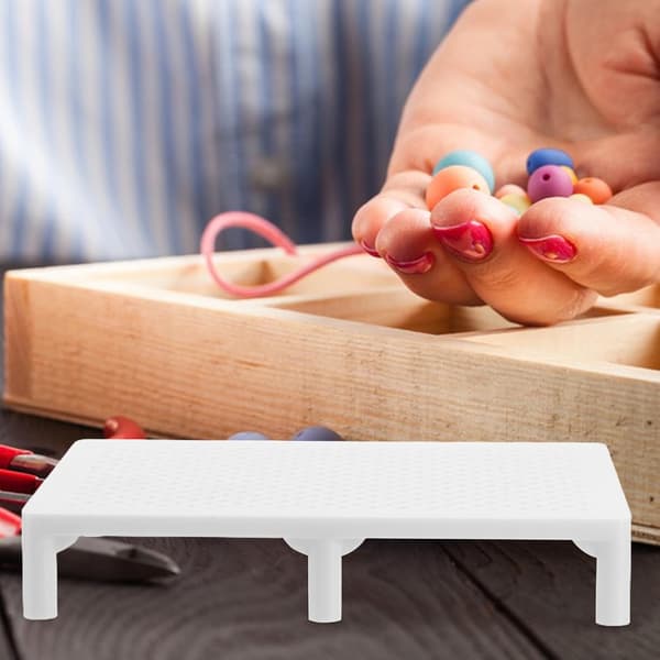 Tørkestativ for polymermodelleire øredobber Smykkehullmaker Guidebrett