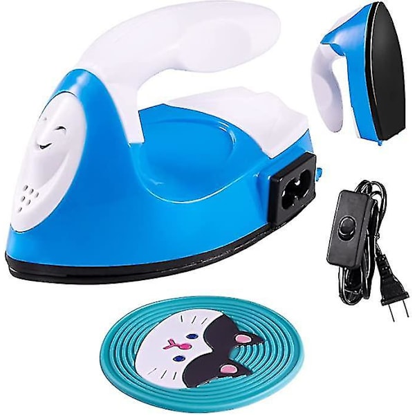 Mini Lämpöpuristimen Kone Sähköinen Silitysrauta Latausjalusta