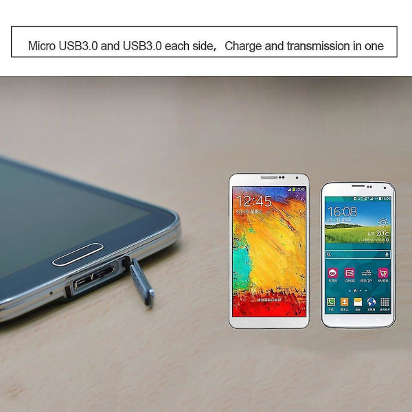 Vention A48 Micro USB 3.0 Datakaapeli Lataus- ja Tiedonsiirtokaapeli