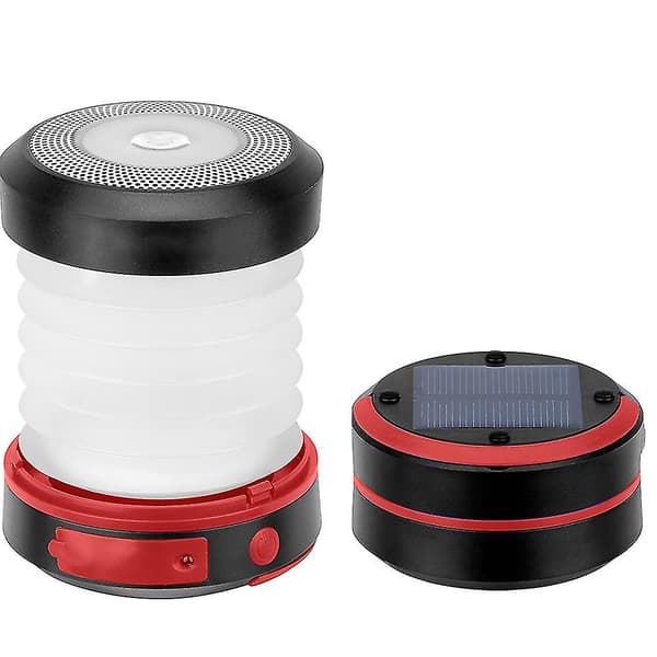Campinglanterner - Solcelledrevet eller USB-oppladbare nødlys