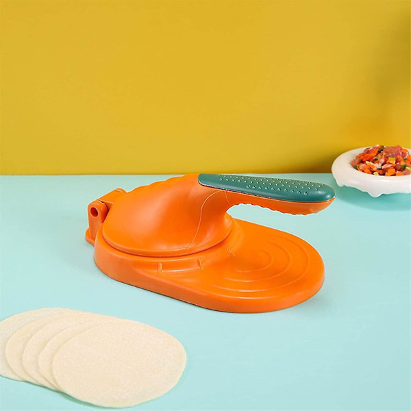 Mini Manuel Tortilla Presse Makertortilla Presse Dumpling Maker Værktøj Manuel Dumpling Pressing Værktøj Dumpling Wrapper Fremstillingsform Køkken Gadget Tilbehør