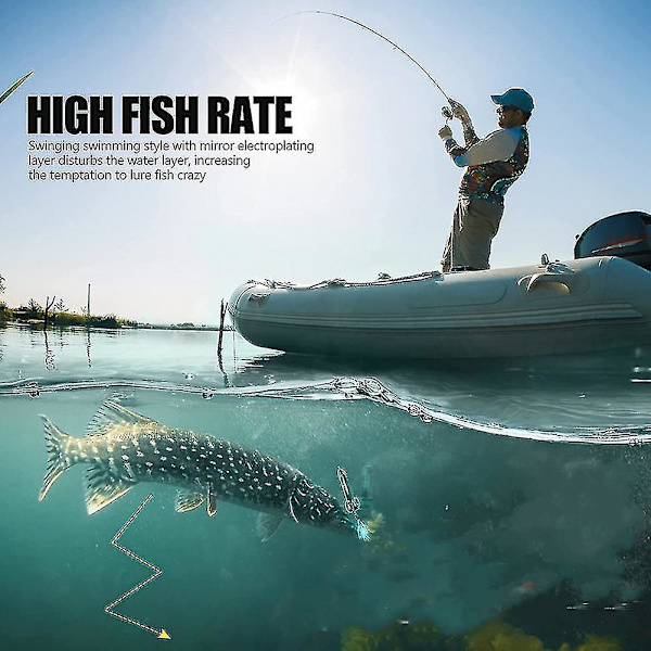 5 st Gift Fiskekrok - Rolig Tackle Box Present För Fiske Prank Rekvisita Nyhet Fiske Lur