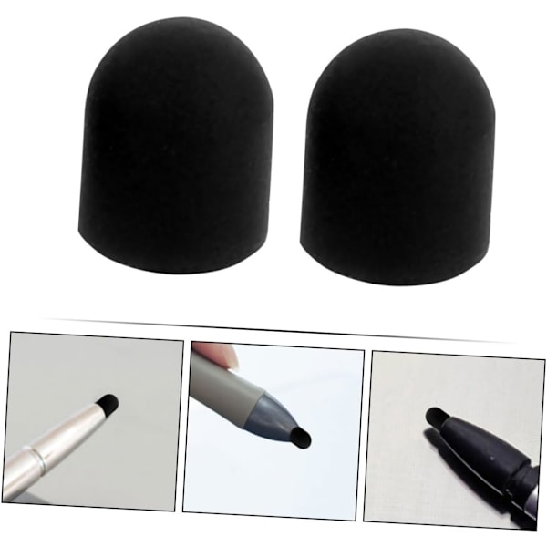 3 sett Stylus Penn for Nettbrett Silikon Kapasitive Tupper Brukervennlige Erstatningstupper