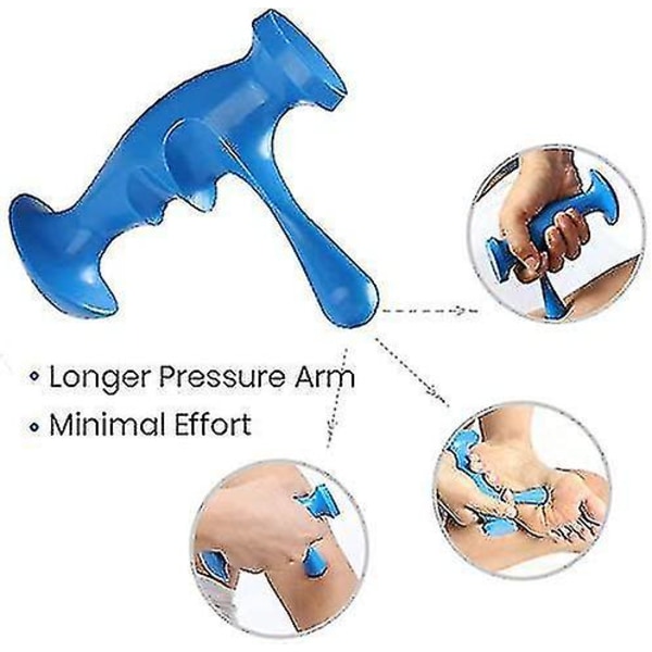 Deep Tissue Massasje Tool Akupressur Trigger Point Pressure
