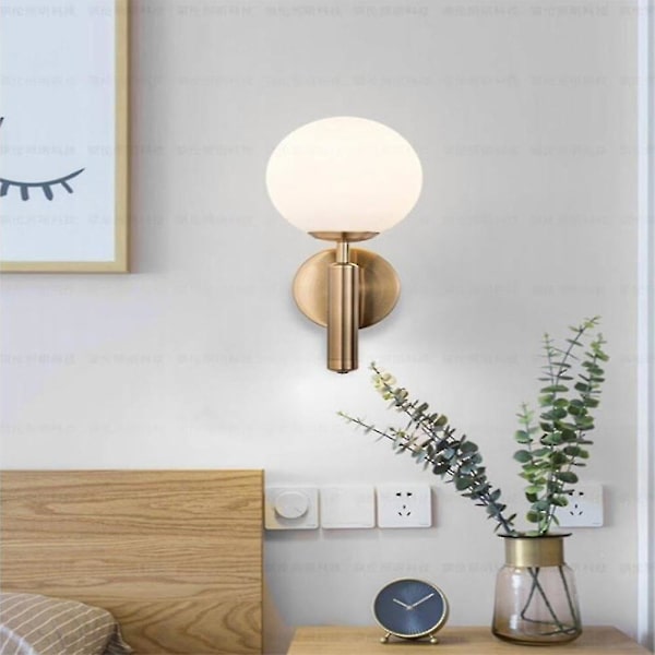 Glaskula Vägglampa Sovrum Gång Korridor