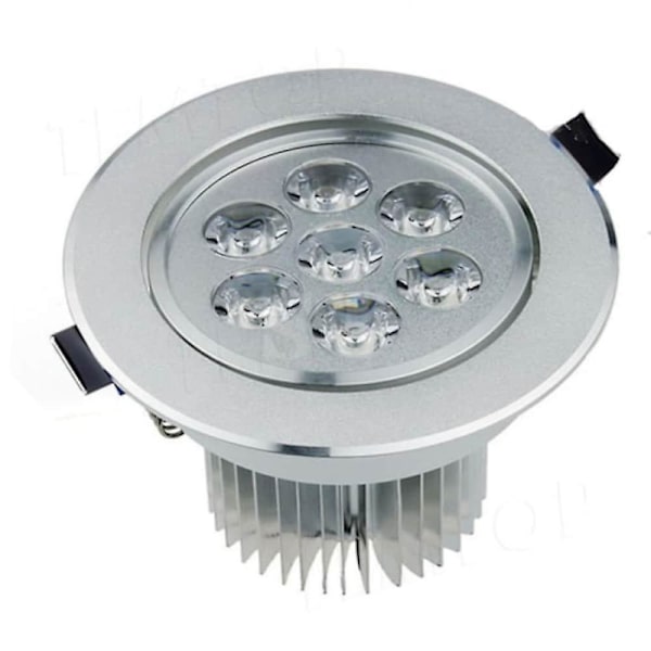 5 stk. 7 W LED Spotlight Loftlys Indbygget Downlight