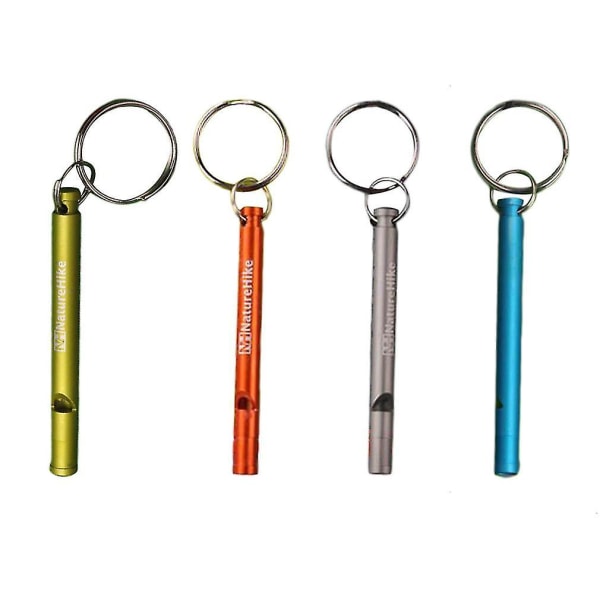 Survival Whistle Aluminium Emergency Camping Compass Outdoor