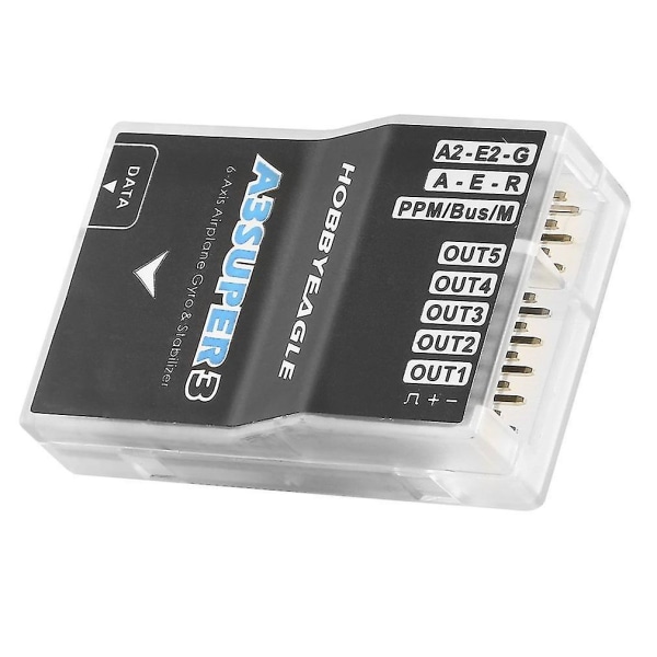 A3 Super 3 Fastvinget 6-akset Gyroskop Flyvecontroller Stabilisator 32-bit Mcu