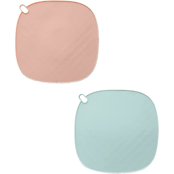 3-pack Silikonisoleringsplattor Multifunktionella Varma Underlägg Köksrestaurang Korkskydd (3-pack, Flerfärgad)