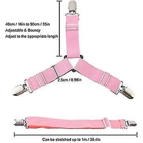 Sengelaken Holder Festemidler Stropper Elastisk madrasstrekk