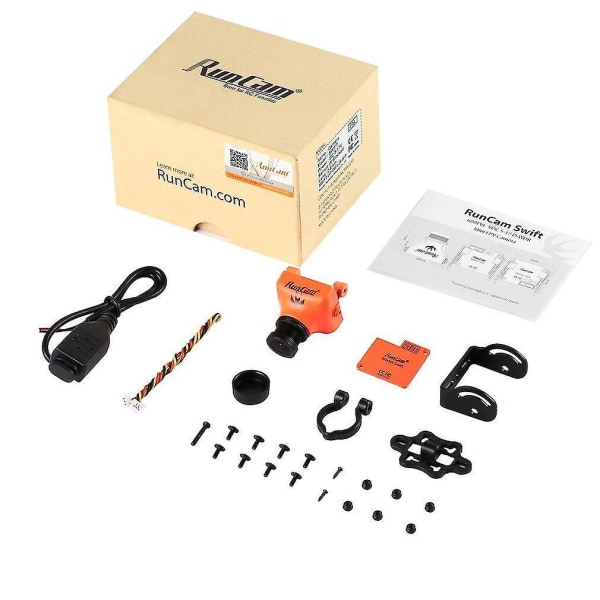 Runcam Swift 600TVL FPV PAL-kamera med 2,8 mm-lins