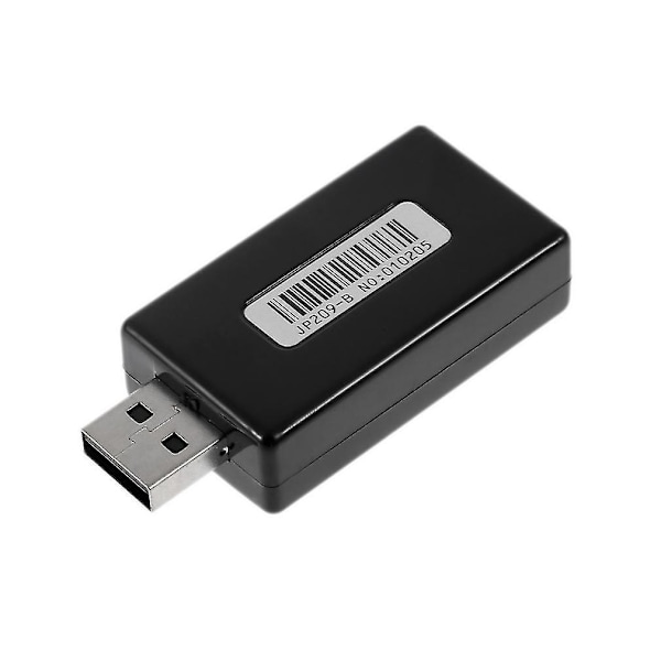 Mini USB 2.0 3D Virtuell 12 Mbps Ekstern 7.1 Lydadapter