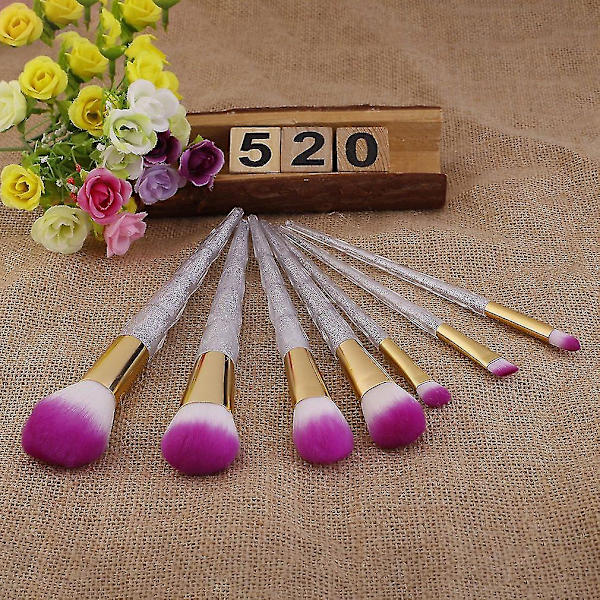 7 stk. Professionelle Makeup Kosmetik Pensler Pudder Værktøjer