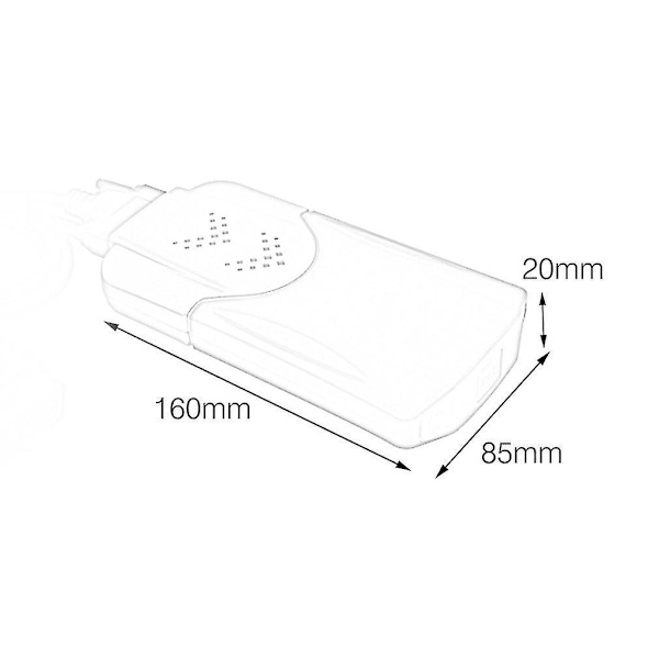 Tcs CDP Pro Obd2 -diagnostiikkatyökalu autoille Bluetoothilla tai ilman