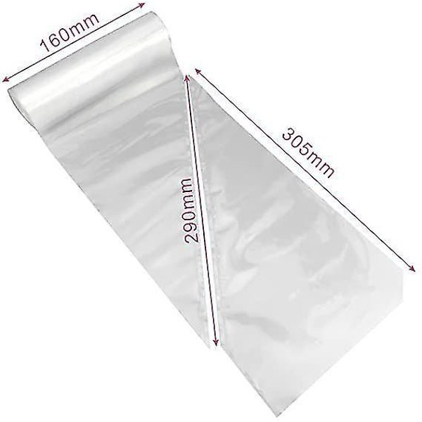 50 stk Tykke 12'' Engangs Pastry Icing Piping Bags