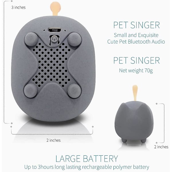 Portabel Bluetooth-högtalare, Högtalare med Klarhet Stereo, Inbyggd Mikrofon, Superbas, Kraftfull