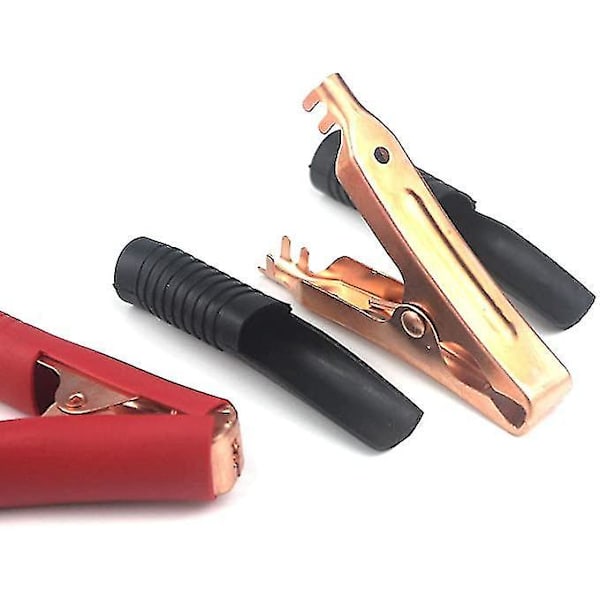 Bilbatteriklämmor 150A Isolerad Alligatorclips 2st