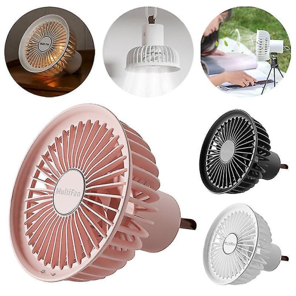 USB Fan Camping Office Desktop Stand Ceiling Leafless Outdoor