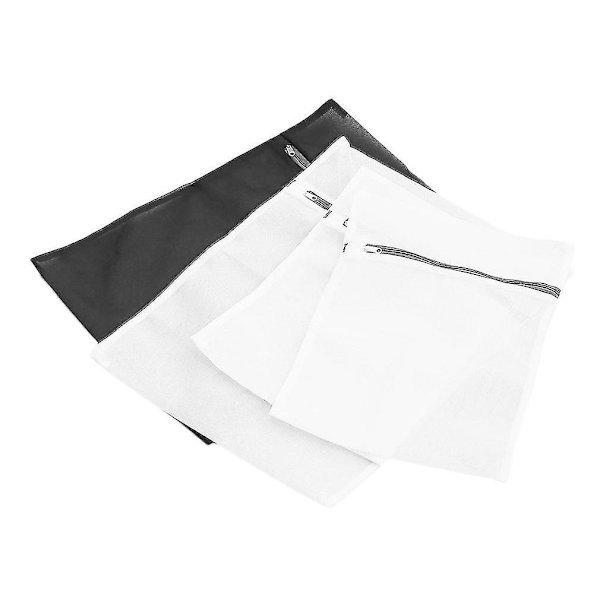 4 stk Vaskesekker Kurver Mesh Bag Rengjøringsverktøy