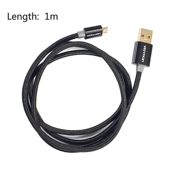 Vention Puhdas Kupari Micro USB 2.0 Lataus- ja Datakaapeli