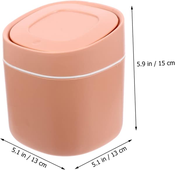 Skrivebord søppelbøtte Mini søppelholder for kontor Uttrekkbar søppelbøtte Egnet