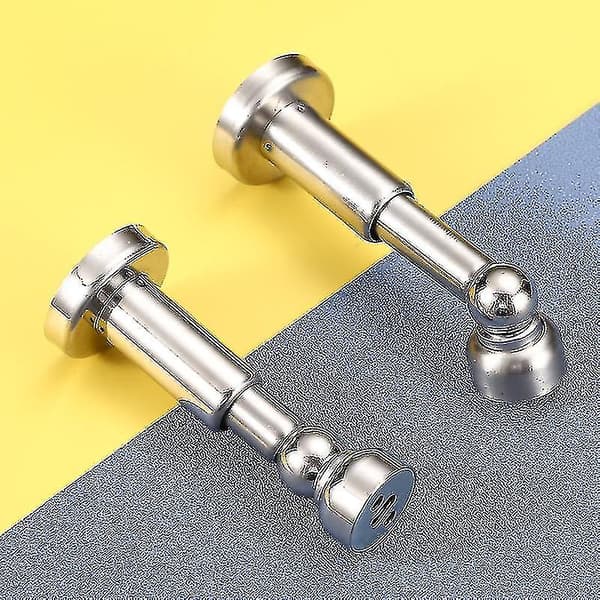 Justerbar Højde Magnetisk Dørstopper, Magnetisk Dørstop, Rustfrit Stål Dørholder