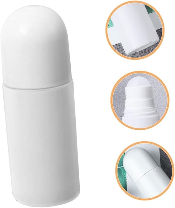 10 st 30 ml Roller-on behållare påfyllningsbara plastparfymflaskor
