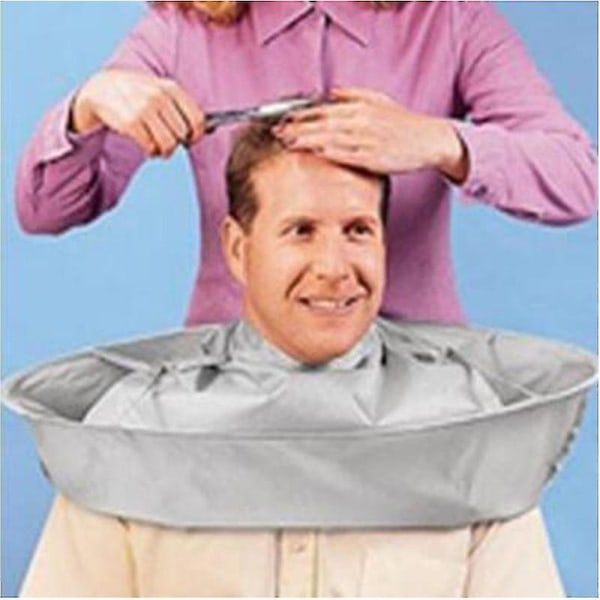 Gjør-det-selv-forkle Hair Cutting Coat Kappe Paraply Cape Shave