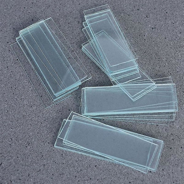 Blanke Mikroskopglasskuler Kvadratiske Dekkglass Gjenbrukbare Lab