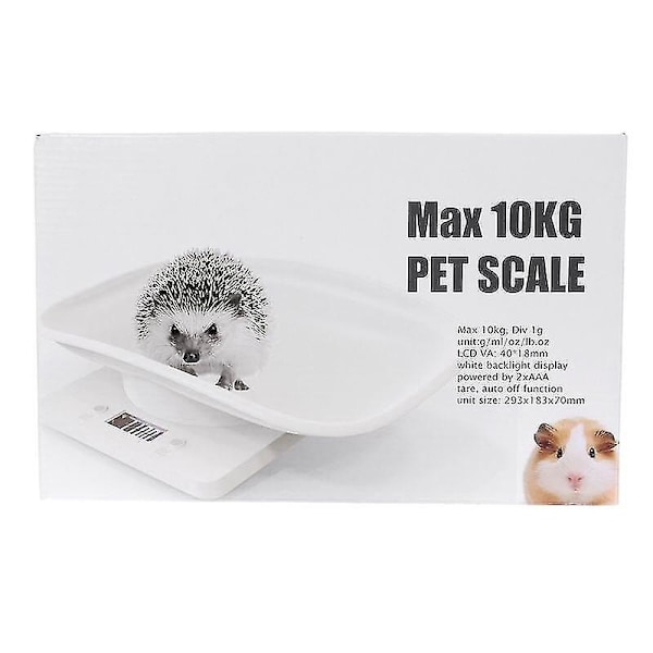 1g-10kg Pet Dog Cat Vaaka Digitaalinen Baby Vauvan Paino LCD f3b8 | Fyndiq