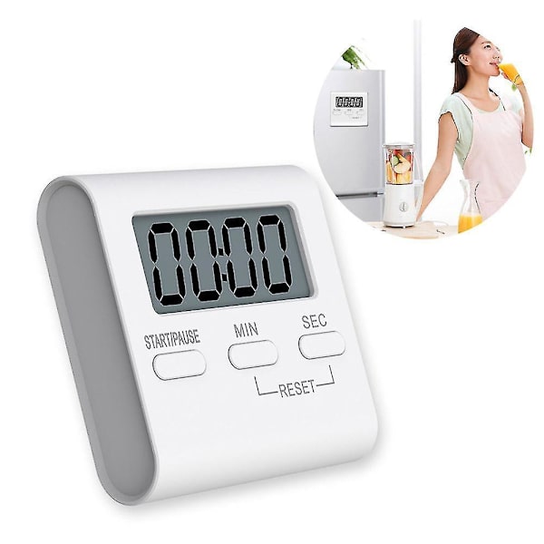 Køkken Timer Digital Magnetisk Nedtællings Stopur