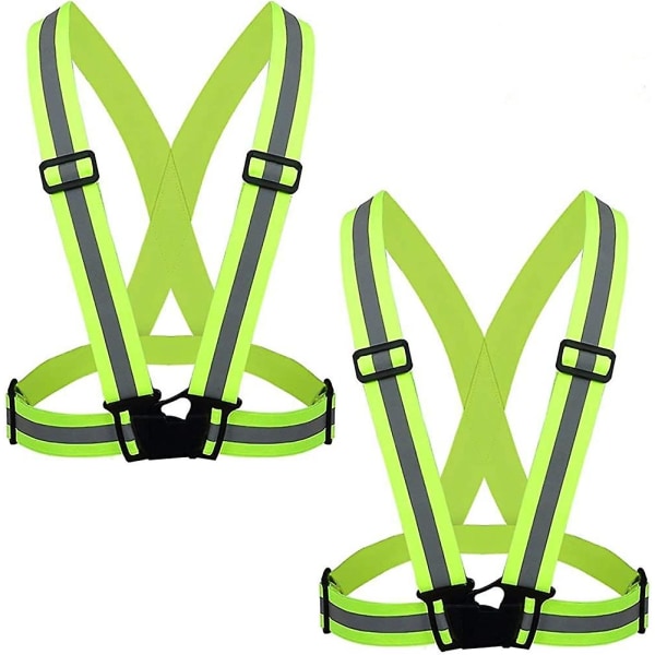 Safety Vest + Safety Bracelets. Adjustable Safety