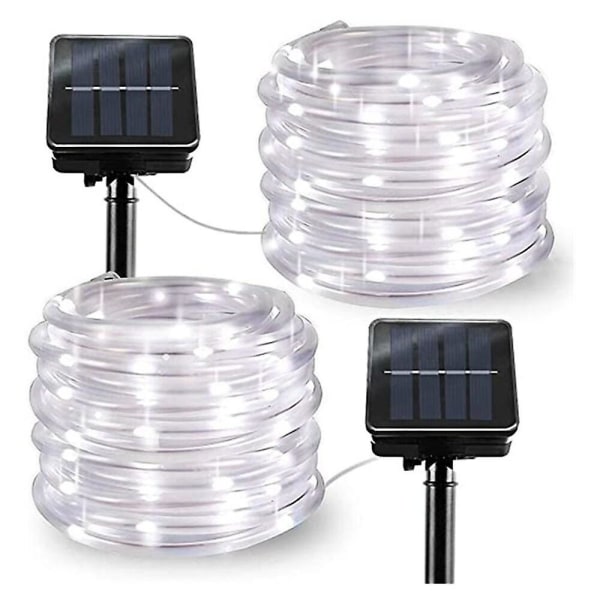 Udendørs Solar String Light Rope Tube LED Solar Lampe