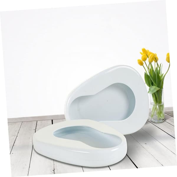 Bærbart bækken til sengeliggende patienter ældre urinal sæde skridsikkert design