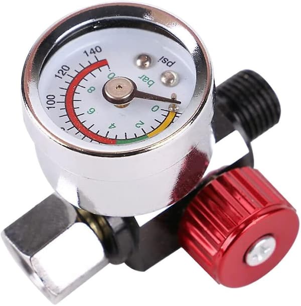 Luftkompressor Tryckventil Lufttrycksregler Tryckkontroll Tryckdetektorbrytare Pneumatisk Regulator Regulator Med Mätare