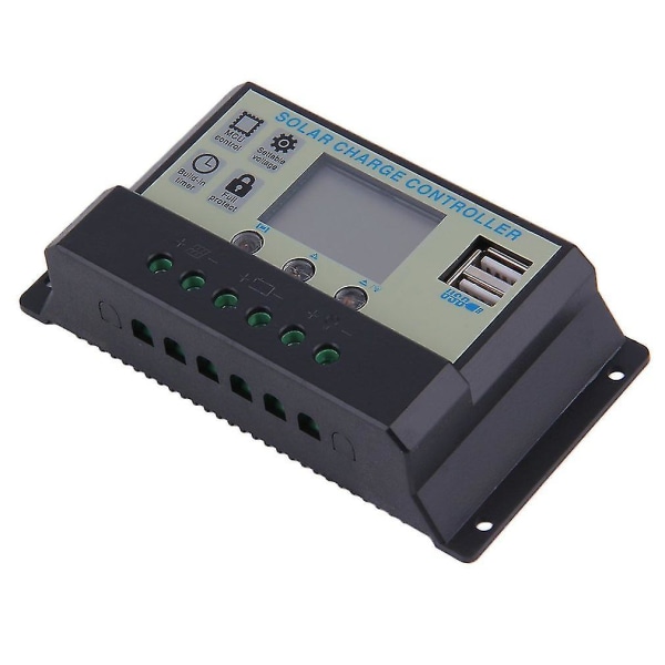 Solar Charge Controller 20A 12V/24V batteriregulator