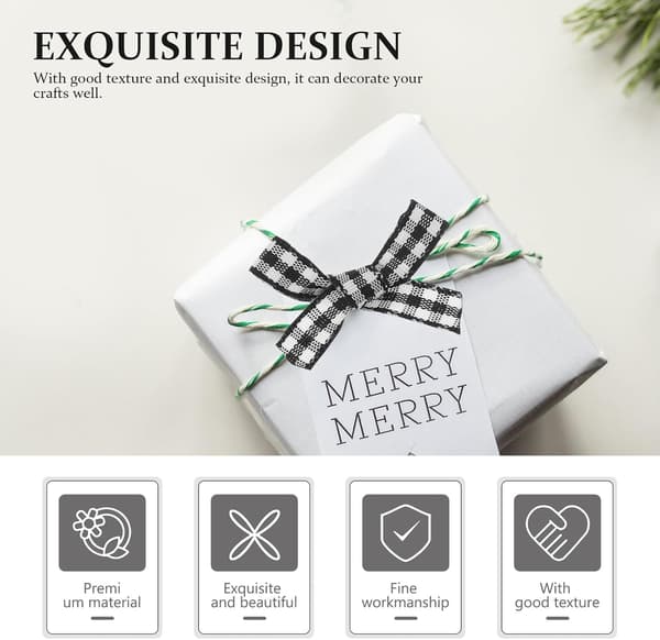100 kpl 6 mm mustia polyesteriaskartelurusetteja DIY-minirusetteja ompelutarvikkeisiin sopivia