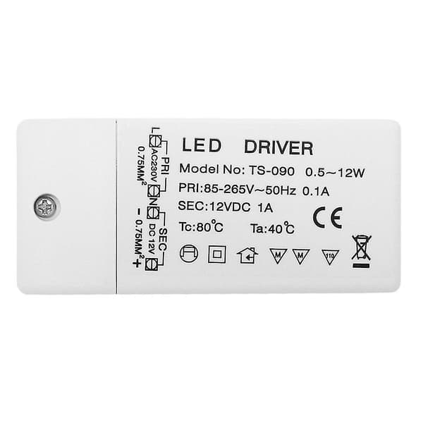 LED-driver strømforsyningstransformator 220v-240v Mr16 Mr11