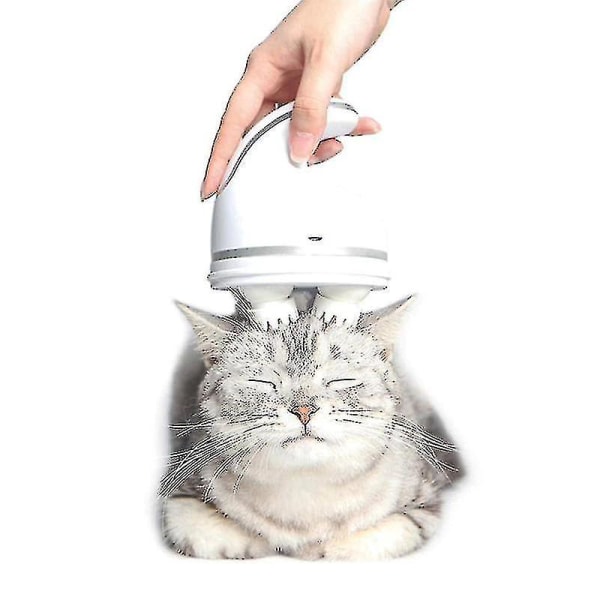 Elektrisk katteleke Kjæledyrhodemassasjeapparat Håndholdt massasjebørste  3c81 | Fyndiq