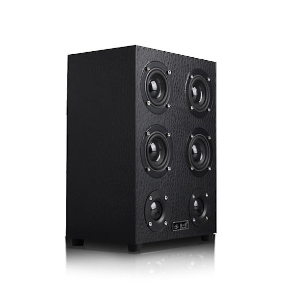 Puinen tietokonekaiutin Subwoofer 3D 3,5 mm liitäntä