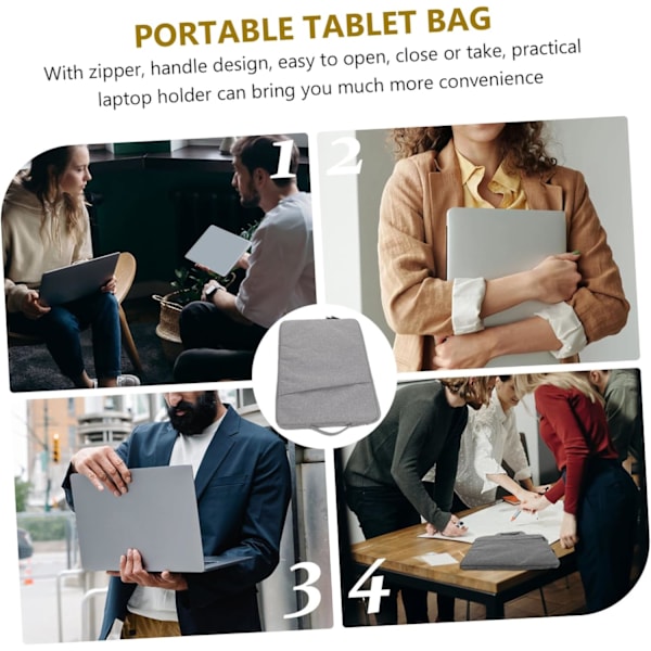Laptopväska Laptop Handväska Rese Laptopväska Polyester Datorväska