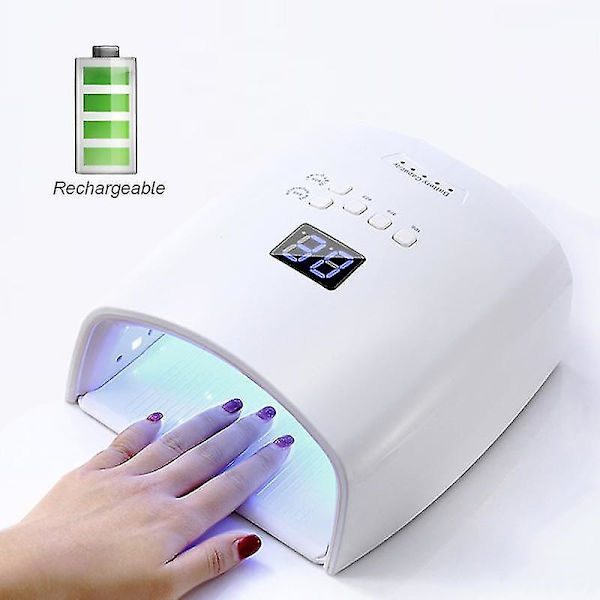 Indbygget Batteri Genopladelig Negle UV Lampe