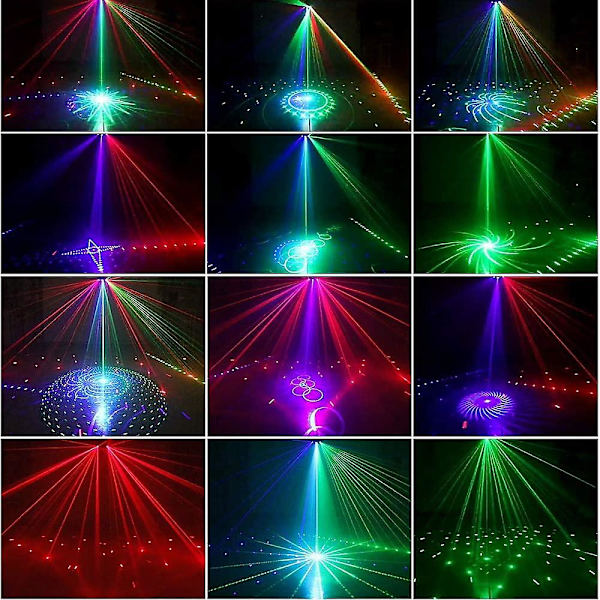 Juhlat valot Dj Disco Lavavalot Strobe Flash Effects
