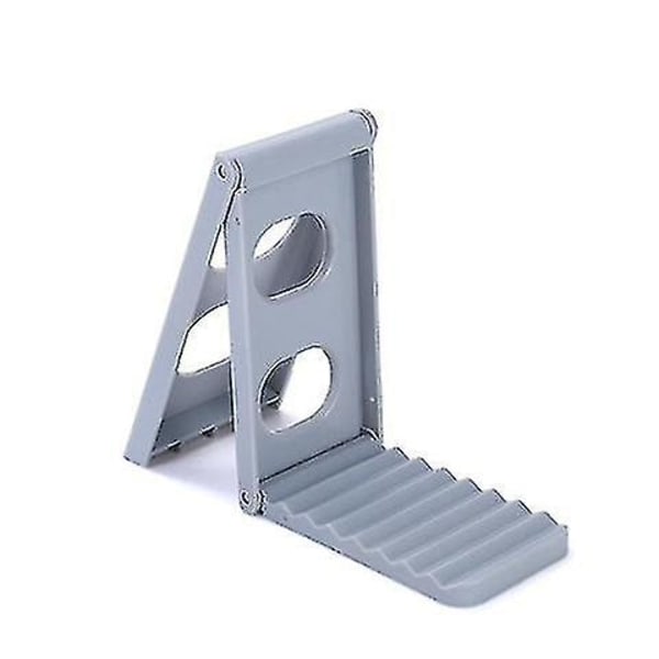 Foldbar pande- og grydelåg-stativ, ske- og redskabs-holder, komfur-opbevaring, suppe